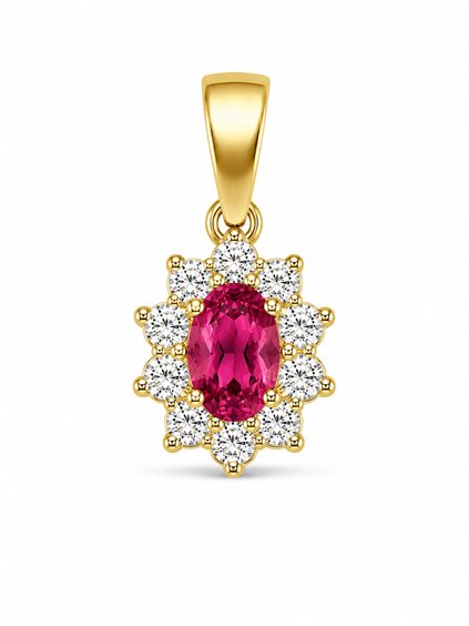Charm Idee Preziose dal 1987 Woman in Yellow Gold Zircone IP.CHK18G/228 - IP.CHK18G/228